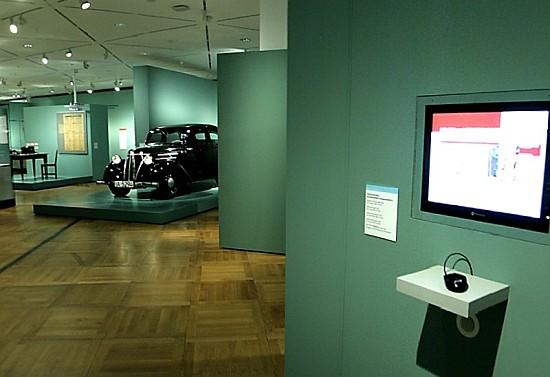 Die Medienstation im Ausstellungsraum (Foto: DHM)