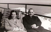 Helena Bohle-Szackis Eltern, Zakopane (Polen), um 1949