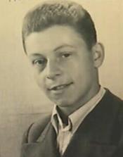 Joseph Korzenik als 20-Jähriger, 1945 (Archiv "Zwangsarbeit 1939-1945")