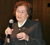 Judith Altmann in einer amerikanischen Schule, 2011