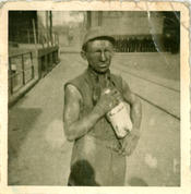 Auf der Kohlengrube, 17 Jahre alt (1940)