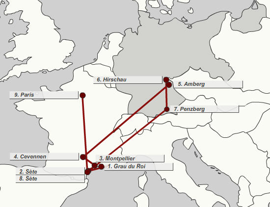 Biographical Maps