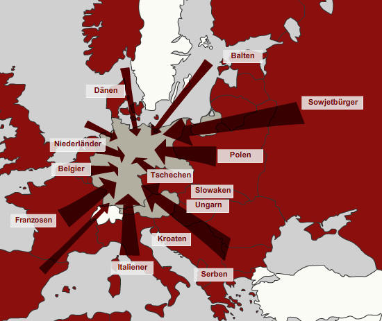 Interactive Map for Country of Origin