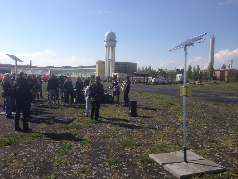 Eröffnung des Hörmuseums auf dem Tempelhofer Feld