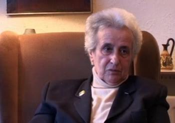 Anita Lasker-Wallfisch during the interview, 2007